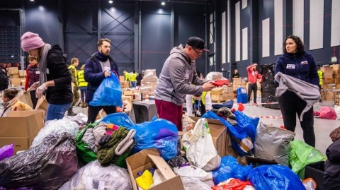 Magazyn darów w BCTW czynny od poniedziałku do soboty. Nadal potrzebni wolontariusze