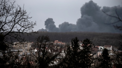 Atak rakietowy na Lwów. Wstępne doniesienia o 5 poszkodowanych osobach