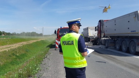 Prokuratura przesłuchała kierowcę ciężarówki. Po tragedii w Niewieścinie