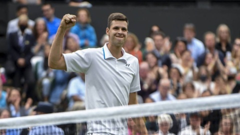 Hubert Hurkacz wygrał deblowy turniej ATP w Stuttgarcie