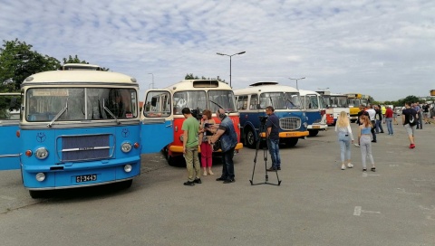 Zabytkowych autobusów czar Zlot w Bydgoszczy [wideo, galeria]