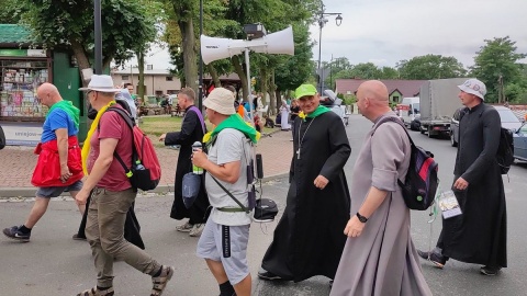 Biskup na pielgrzymce. Z bydgoskimi pątnikami szedł pieszo na Jasną Górę