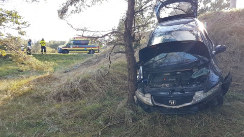 Trzy osoby ranne, w tym kobieta w ciąży. Wypadek w Makowiskach