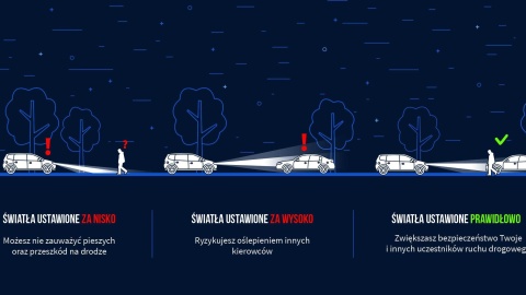 Policyjna akcja dla kierowców. Tu za darmo sprawdzisz oświetlenie [lista stacji]