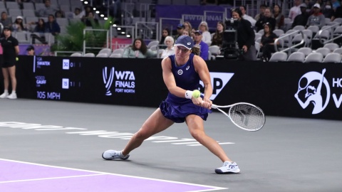 Iga Świątek z kompletem zwycięstw w fazie grupowej WTA Finals