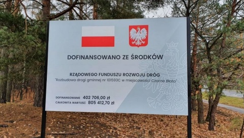 Dojazd do domu już nie po wertepach. Nowe drogi w gminie Zławieś Wielka