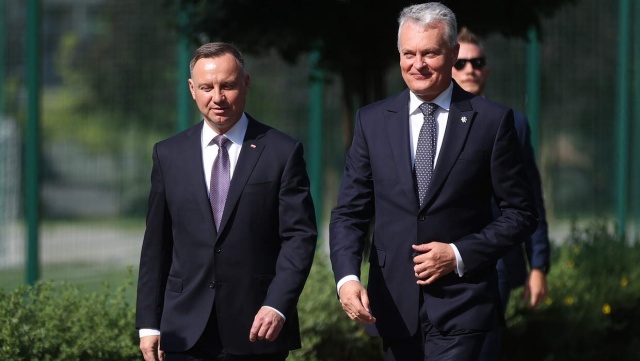 Prezydenci Polski i Litwy spotkali się na otwarciu gazowego interkonektora