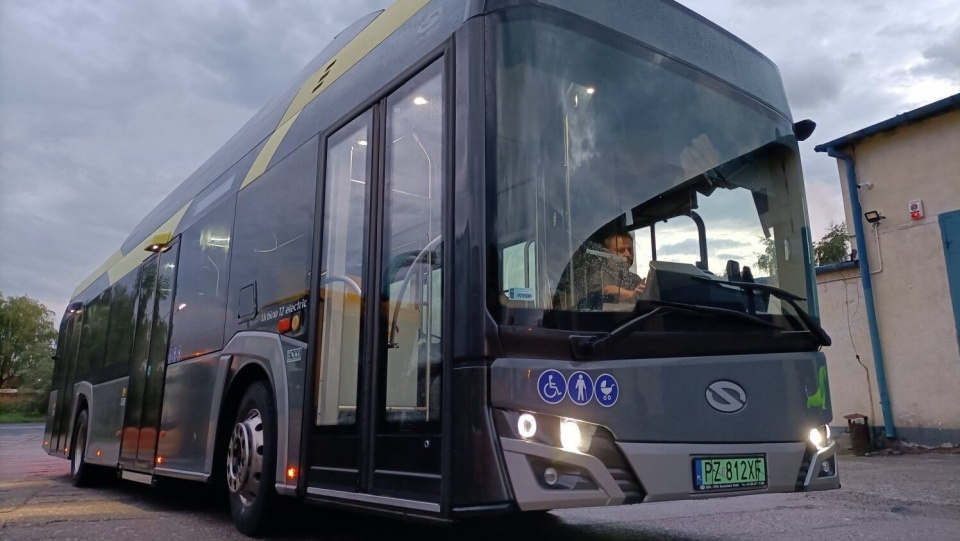 Testowany autobus Solarisa Urbino 12 electric. Fot. ZDMiKP