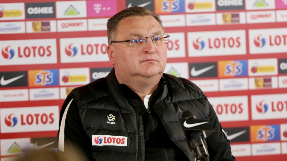 Trener piłkarskiej reprezentacji Polski Czesław Michniewicz. Fot. PAP/Zbigniew Meissner