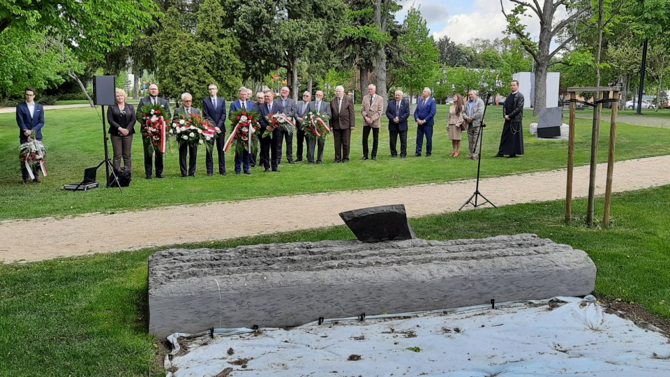 Uroczystość w Parku Pamięci Ofiar Zbrodni Pomorskiej 1939. Fot. Monika Kaczyńska