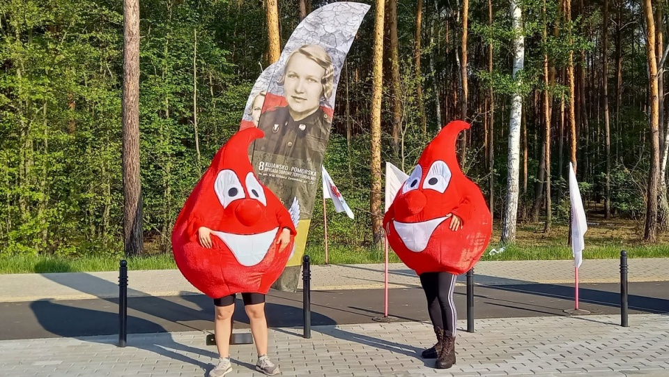 Terytorialsi biegali w Myślęcinku, by zachęcić do oddawania krwi/fot. Tatiana Adonis