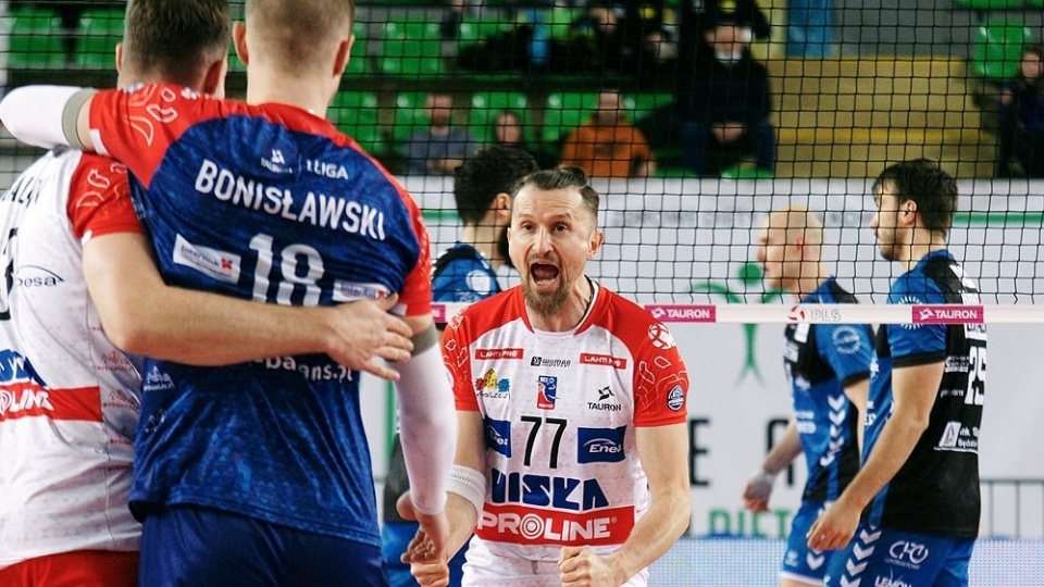 Michal Masny sprawdzi się w nowej roli. Fot.: Mateusz Bosiacki/BKS Visła Proline Bydgoszcz