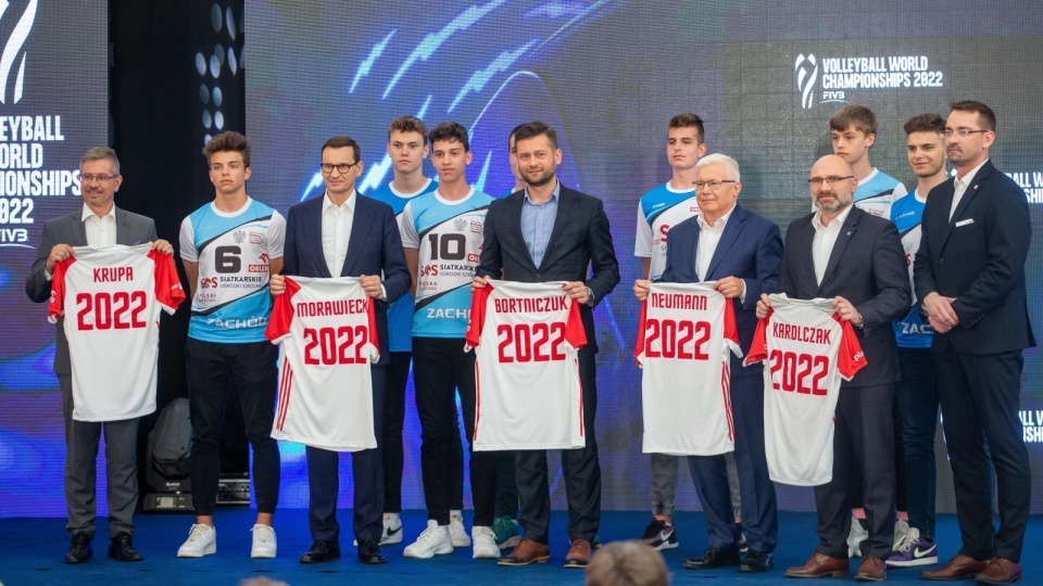 Członkowie rządu brali udział w ważnej dla polskiej siatkówki konferencji. Fot.: Zbigniew Meissner/PAP
