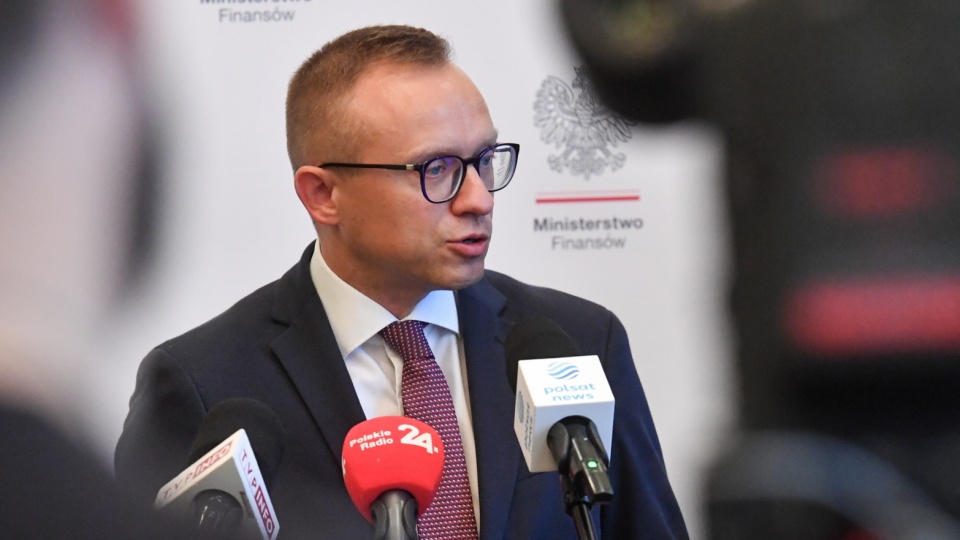 Wiceminister finansów Artur Soboń otrzymał tytuł Ambasador Polskiej Gospodarki podczas tegorocznej edycji Welconomy Forum/Fot. PAP/Piotr Nowak