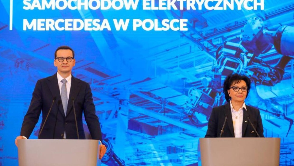 Premier Mateusz Morawiecki i marszałek Sejmu Elżbieta Witek/fot. KPMR, Twitter