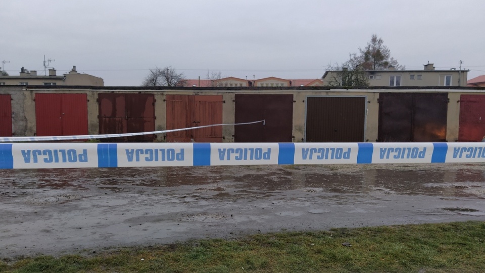 Ciała dwóch mężczyzn znaleziono w garażu w Krąplewicach/fot. Marcin Doliński