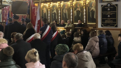 W Oborach w powiecie golubsko-dobrzyńskim odbyły się uroczyste obchody 160. rocznicy wybuchu powstania styczniowego./fot. Jan Duks
