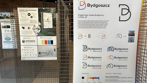 Wystawa studenckich projektów logotypów Bydgoszczy w Młynach Rothera/fot. Tomasz Kaźmierski