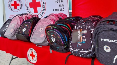 To już 22. edycja akcji Wyprawka dla Żaka Polskiego Czerwonego Krzyża. Kujawsko-Pomorski Oddział Okręgowy PCK chce w tym roku rozdać 1000 plecaków z przyborami szkolnymi swoim najmłodszym podopiecznym/fot. Elżbieta Rupniewska