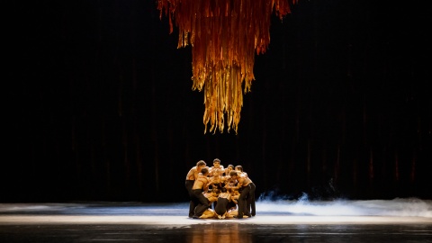 W role tancerzy Baletu Narodowego w filmie „Święto ognia” wcielili się tancerze baletu Opery Nova/fot. Zuzanna Szamocka