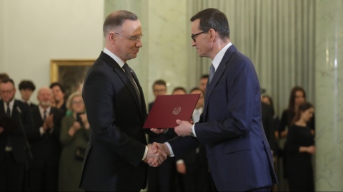 Zaprzysiężenie nowego rządu Mateusza Morawieckiego/fot. Paweł Supernak/PAP