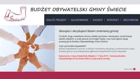 Budżet obywatelski Świecia zbliży się do zwykłych ludzi. Zmiany wiosną