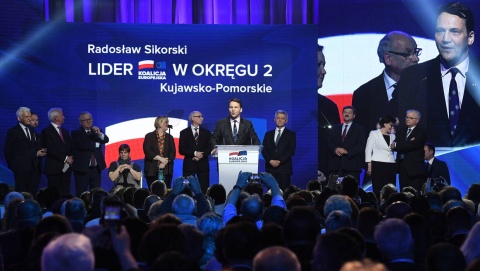 Sikorski z nagrodą zamiast kary. Dostanie jedynkę na bydgoskiej liście PO