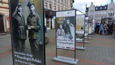 Harcerze na froncie: żołnierze, gońcy, pocztowcy, sanitariusze. Wystawa w Chełmży