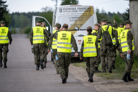 Poszukiwania balonu zwiadowczego z Białorusi. WOT działa w kilku miejscach kraju