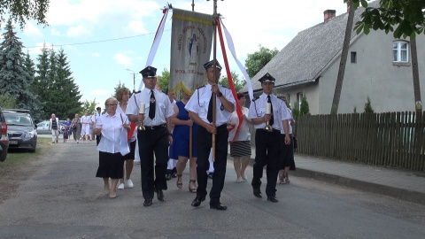 Procesja z Najświętszym Sakramentem w Suchej na Pomorzu [wideo, zdjęcia]