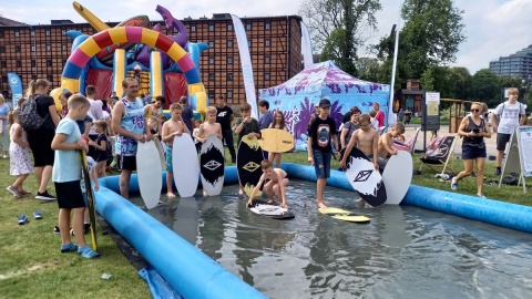 Ster na Bydgoszcz wybrały całe rodziny. Wyspa Młyńska pełna gości [wideo, zdjęcia]