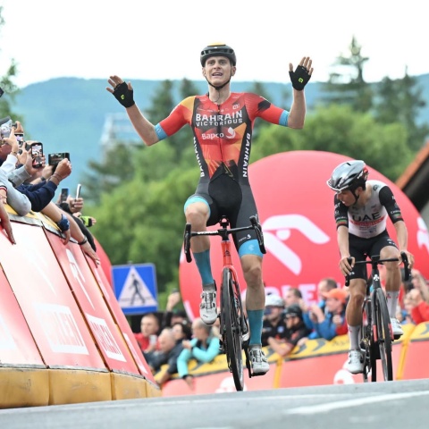 Tour de Pologne - Matej Mohoric wygrał w Karpaczu, Michał Kwiatkowski trzeci