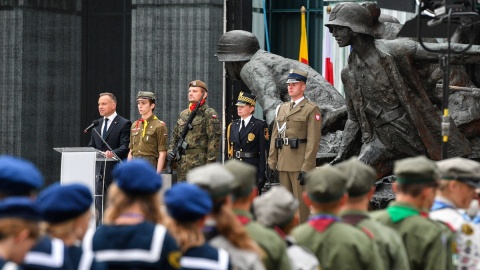 Prezydent Andrzej Duda: Powstanie Warszawskie to ważna lekcja, jak dbać o ojczyznę