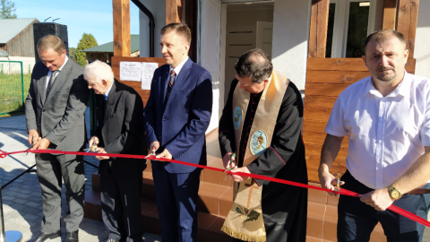 Mieszkańcy doczekali się miejsca spotkań. Nowa świetlica w Byłyczku otwarta