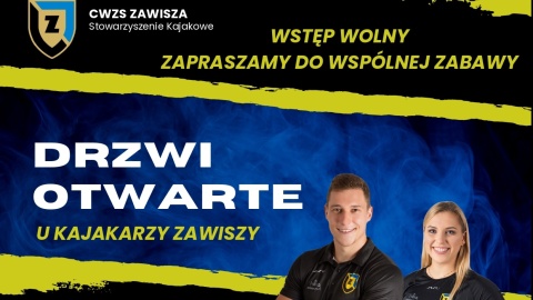 Darmowa zabawa w rodzinnej atmosferze. Zawisza organizuje kajakarskie Drzwi Otwarte