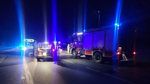 Protest po śmierci dziecka potrąconego autem w Czarnowie. Policja zaleca objazdy