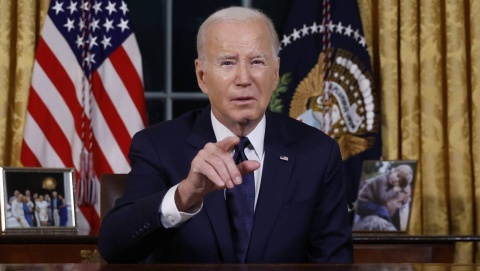 Prezydent Biden: Putin już zagroził Polsce, że jej zachodnie ziemie są darem od Rosji