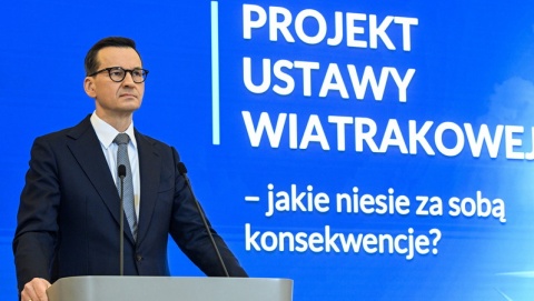 Premier Mateusz Morawiecki: Domagamy się komisji śledczej w sprawie lex Kloska