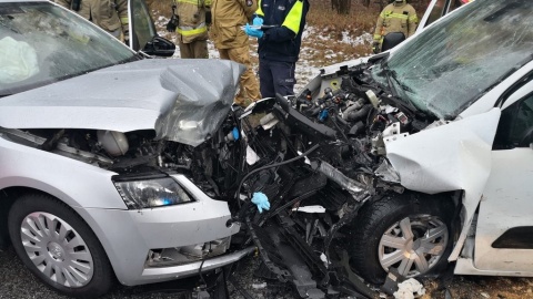 Pięć wypadków na kujawsko-pomorskich drogach. Jedna osoba zginęła na miejscu [zdjęcia]