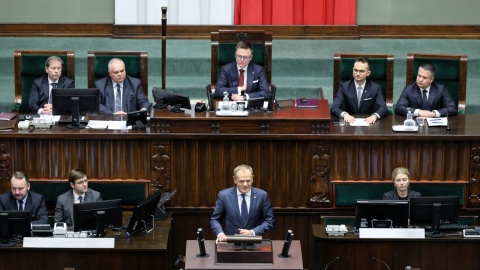 Sejm wznowił obrady. W planach expose premiera Donalda Tuska i debata o komisjach