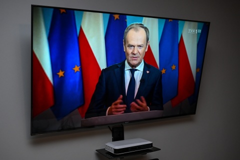 Donald Tusk w orędziu: Rok 2023 w historii Polski zapisze się jako czas przełomu