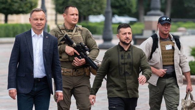 Prezydent Ukrainy w Polsce Pierwsza oficjalna wizyta od czasu rosyjskiej agresji