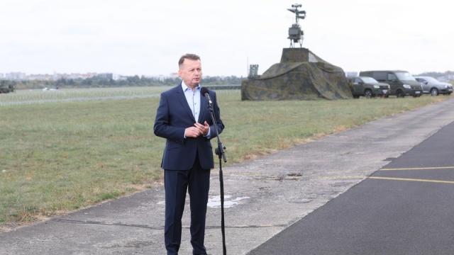 Szef MON: Po raz pierwszy w historii Warszawa otrzymuje obronę przeciwrakietową