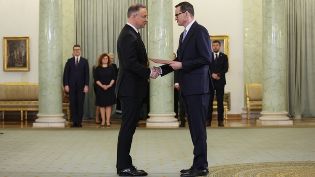 Prezydent powierzył misję stworzenia rządu premierowi Mateuszowi Morawieckiemu
