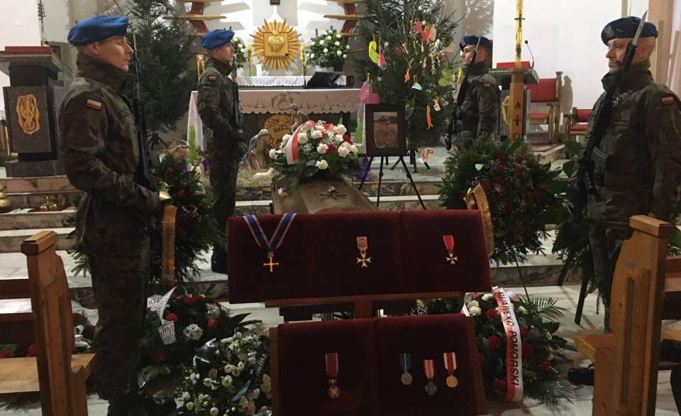 Pogrzeb majora Eugeniusza Siemaszki./fot. Elżbieta Rupniewska