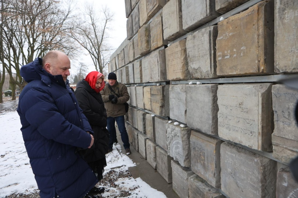 Lapidarium upamiętnia społeczność żydowską, która przez wieki była częścią historii Inowrocławia/fot. Mikołaj Kuras dla UMWKP