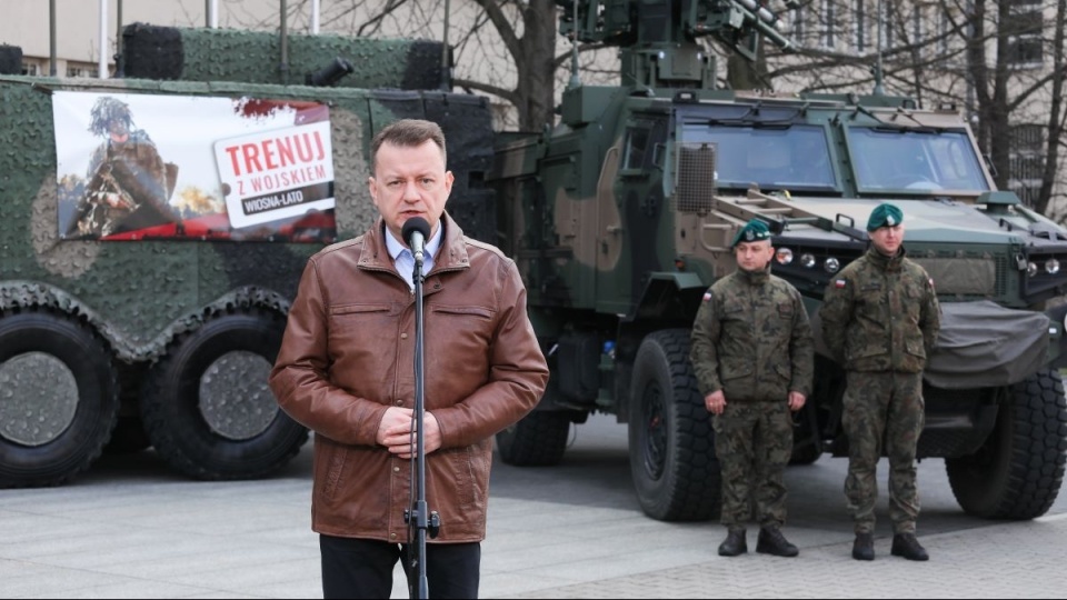 Wicepremier, minister obrony narodowej Mariusz Błaszczak uważa, że przy utrzymaniu władzy, polskie wojsko będzie najsilniejsze w Europie/fot. Paweł Supernak, PAP
