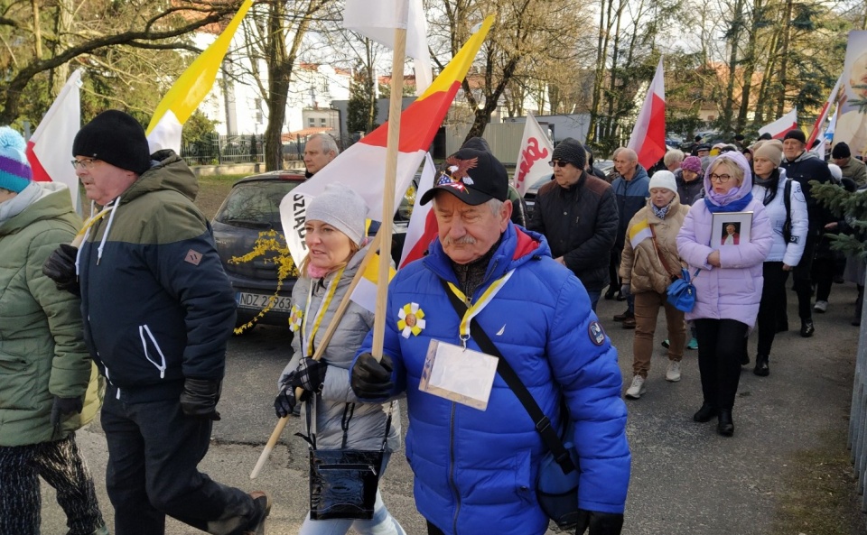 Narodowy Marsz Papieski w Grudziądzu/fot. Marcin Doliński