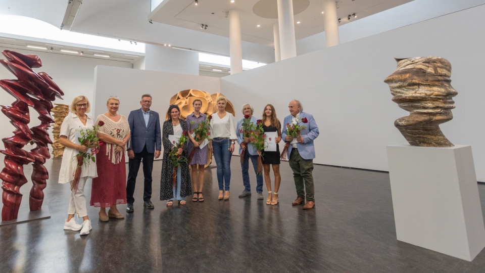 Uroczystość przyznania stypendiów odbywała się w Centrum Sztuki Współczesnej w Toruniu/fot. Mikołaj Kuras dla UM