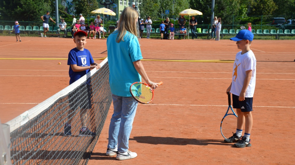 W Toruniu odbył sie „Narodowy dzień tenisa”/fot.: Patryk Głowacki